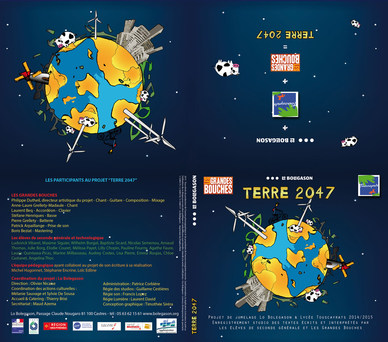 Terre 2047- pochette CD