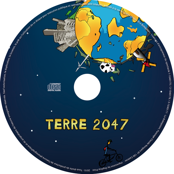 Terre 2047- rond CD